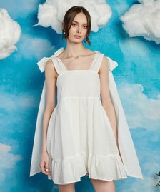 Sister Jane/Horseback Bow Mini Dress｜Daytona Park(FREAK 