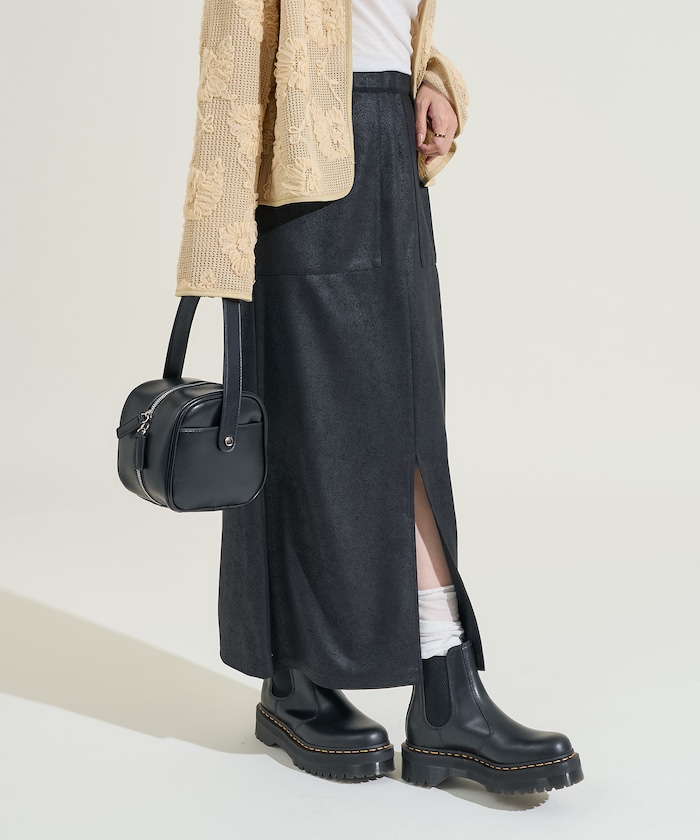 FREAK'S STOREのレザレット スウェーディスカート