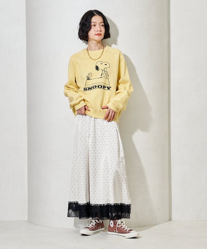 オフホワイト：ﾄﾞｯﾄｵﾌ