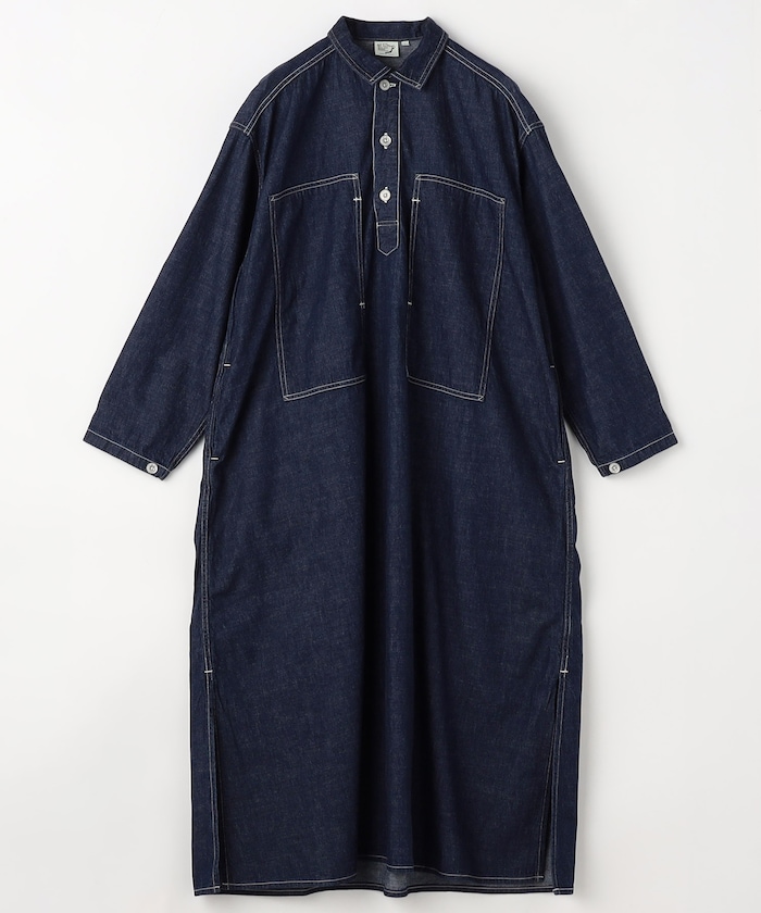 PULLOVER DENIM DRESS