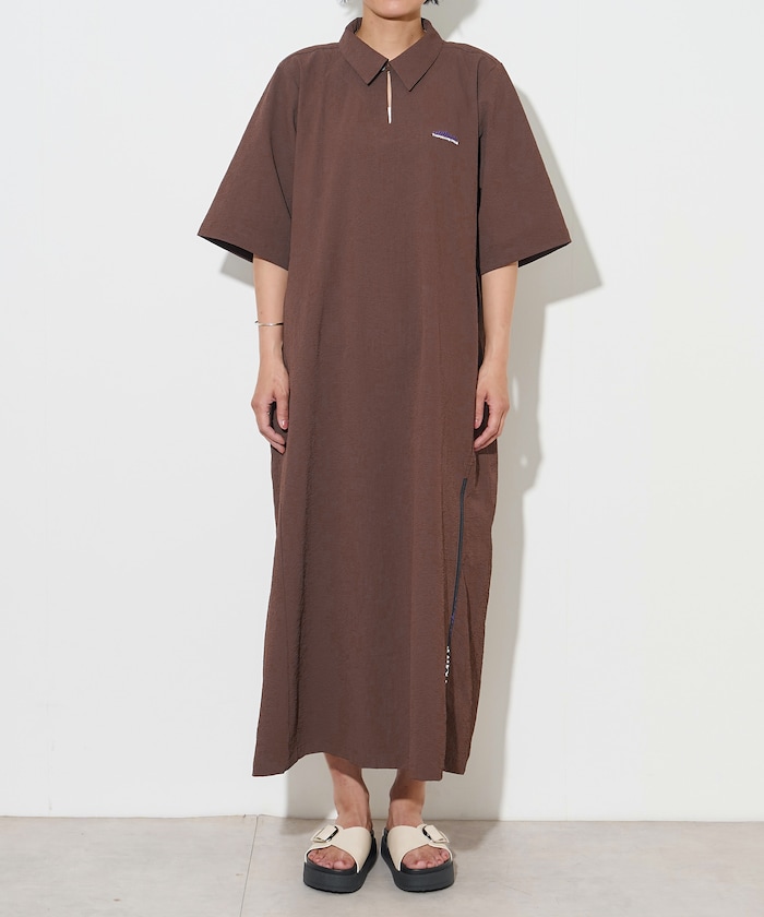 THOUSAND MILE/SHORT SLEEVE SKIPPER ONE PIECE SEERSUCKER｜Daytona