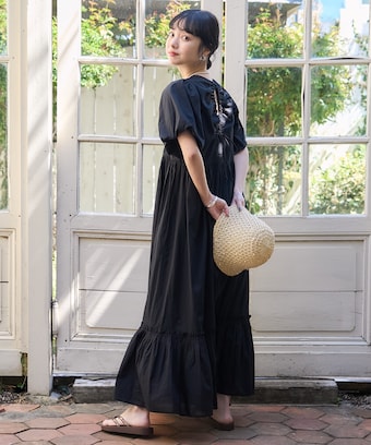 ☆新品【ナカジマヒロコ】素敵❗️ワンピース13号 佳い