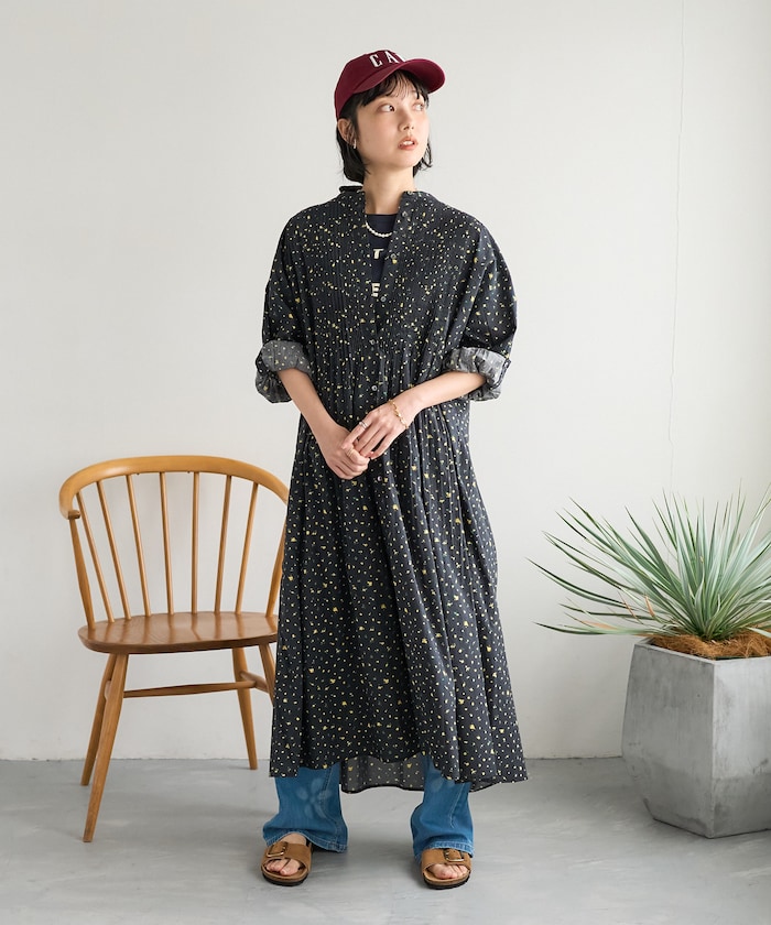 プリント/柄：FLOWER