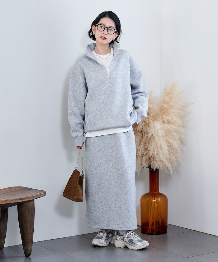 ライトグレー：杢GRY×杢GRY