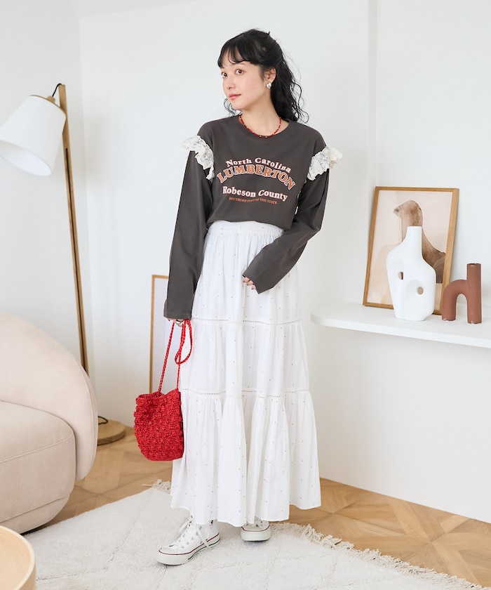 チャコールグレー:BLK×ORG