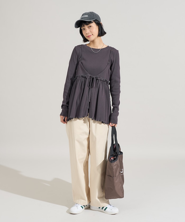 FREAK'S STORE/【セットアイテム】アーミーリブ 2WAYビスチェ