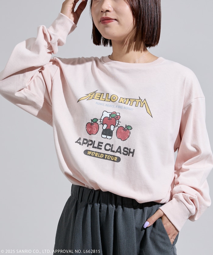 ロック 'HELLO KITTY' ツアーロンT