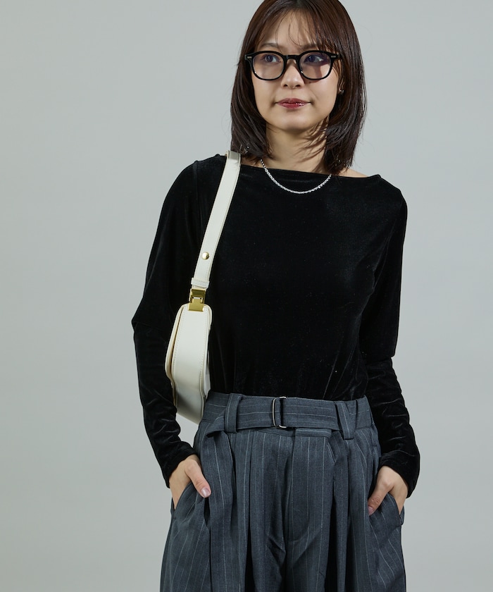 FREAK'S STORE/ベロアジャージ ボートネック トップス｜Daytona Park