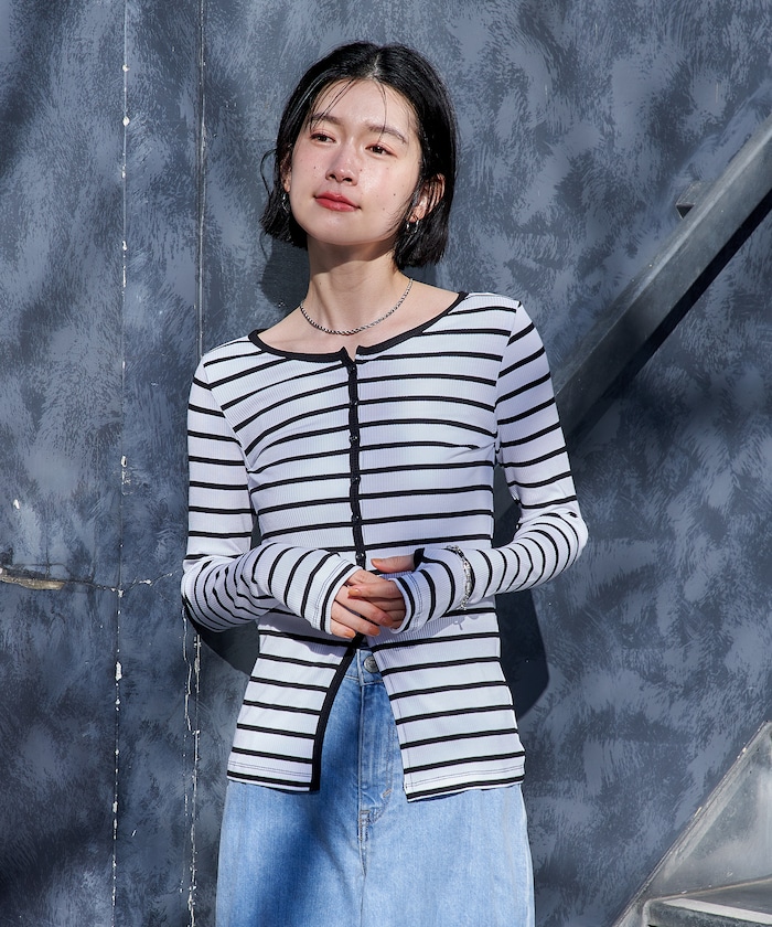 ボーダー：ボーダー/ストライプ