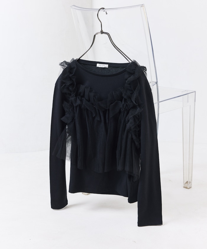 チュールビスチェ ドッキングロンT