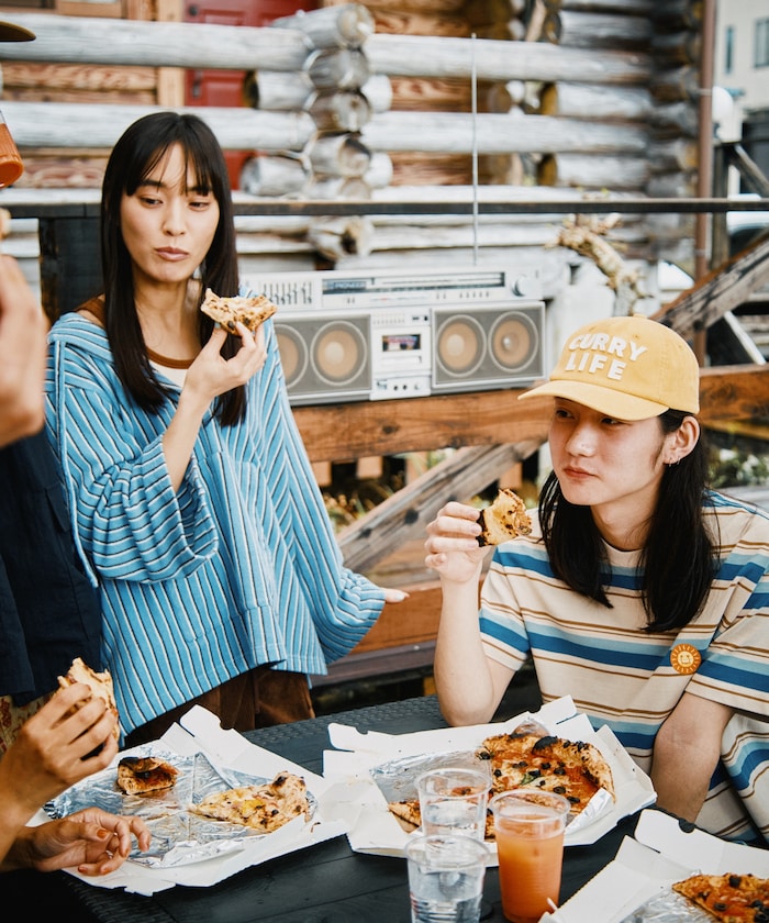 ブルー：ブルーストライプ