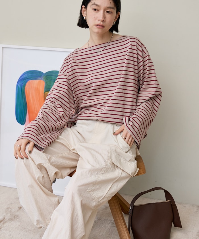 バスクボーダーTシャツ