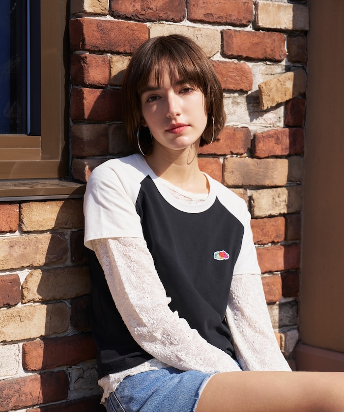 チャコールグレー：ﾁｬｺｰﾙ×ﾌﾞﾗｯｸ