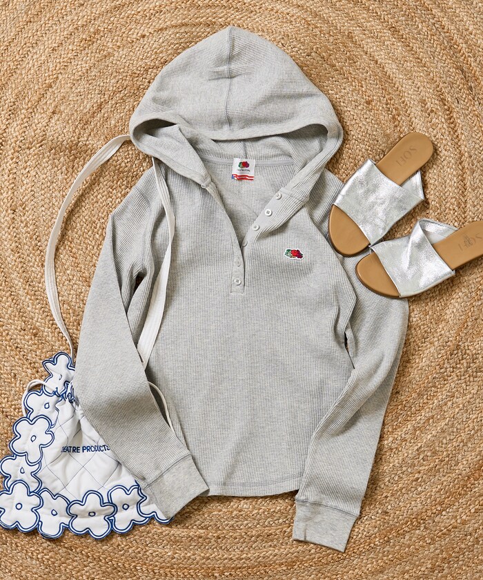 FREAK'S STOREの別注 ワッフルヘンリーパーカー