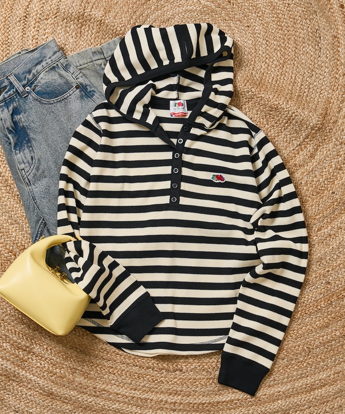 別注 ワッフルヘンリーパーカー