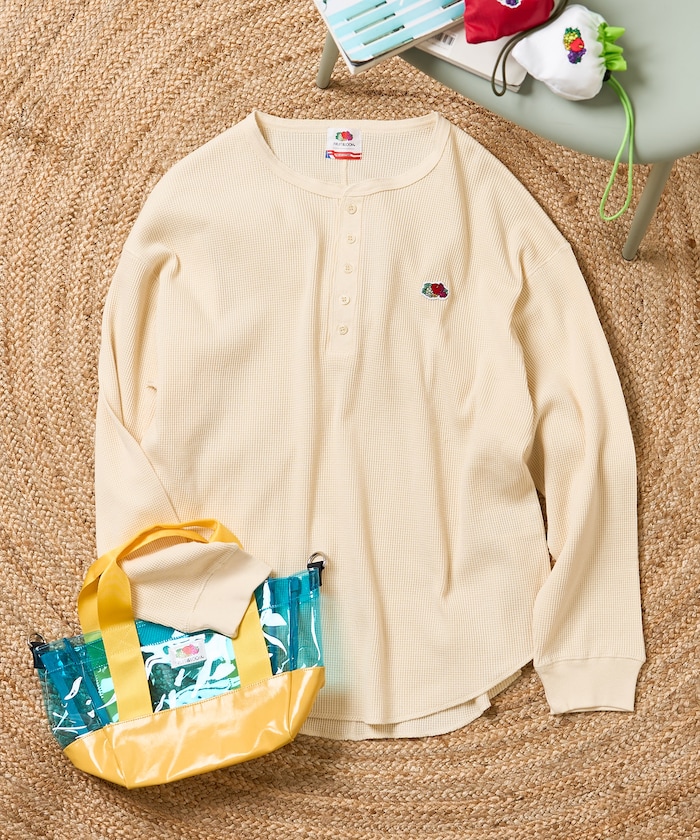 別注 ワッフルヘンリー ロンT