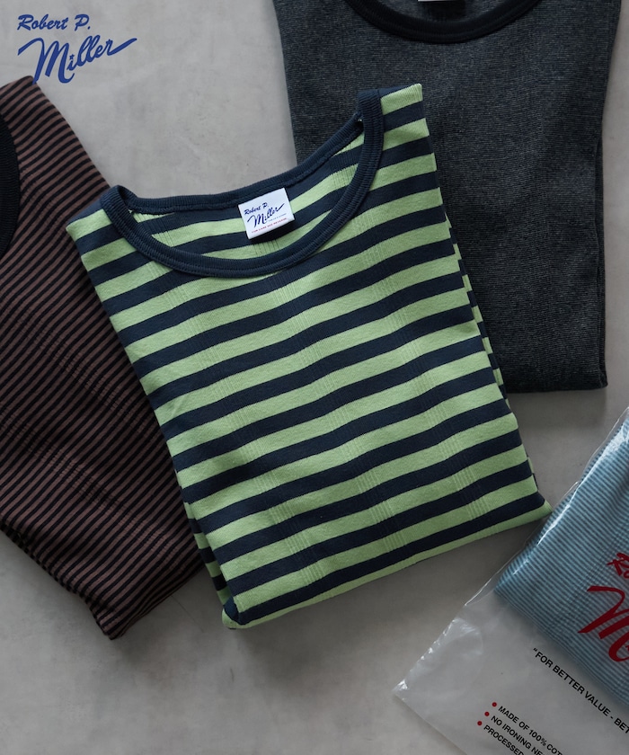 別注 Panel Rib LongSleeve T-shirt