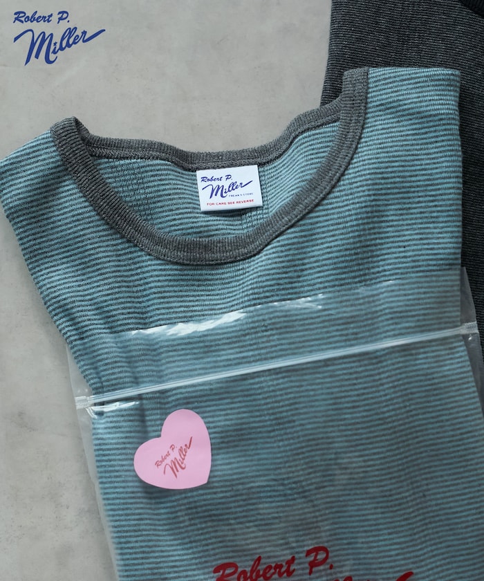 別注 Panel Rib LongSleeve T-shirt