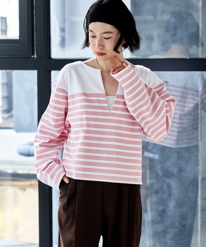 ピンク：PINK/BLANC