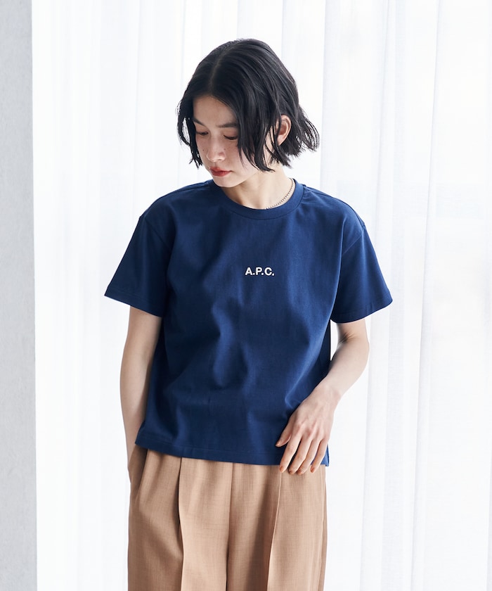 ネイビー：NAVY x ECRU