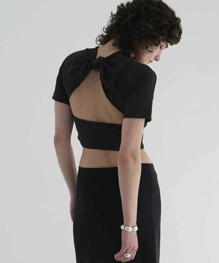 CLANE/BACK OPEN RIBBON TOPS｜Daytona Park(FREAK'S STORE公式通販)