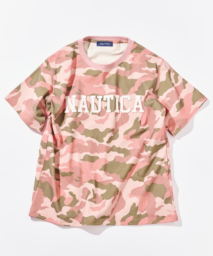 ＜新色追加＞アップリケロゴTシャツ