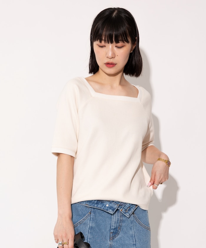 【7月17日12:00発売】＜骨格ナチュラル向け＞骨格別 Tシャツ NATURAL