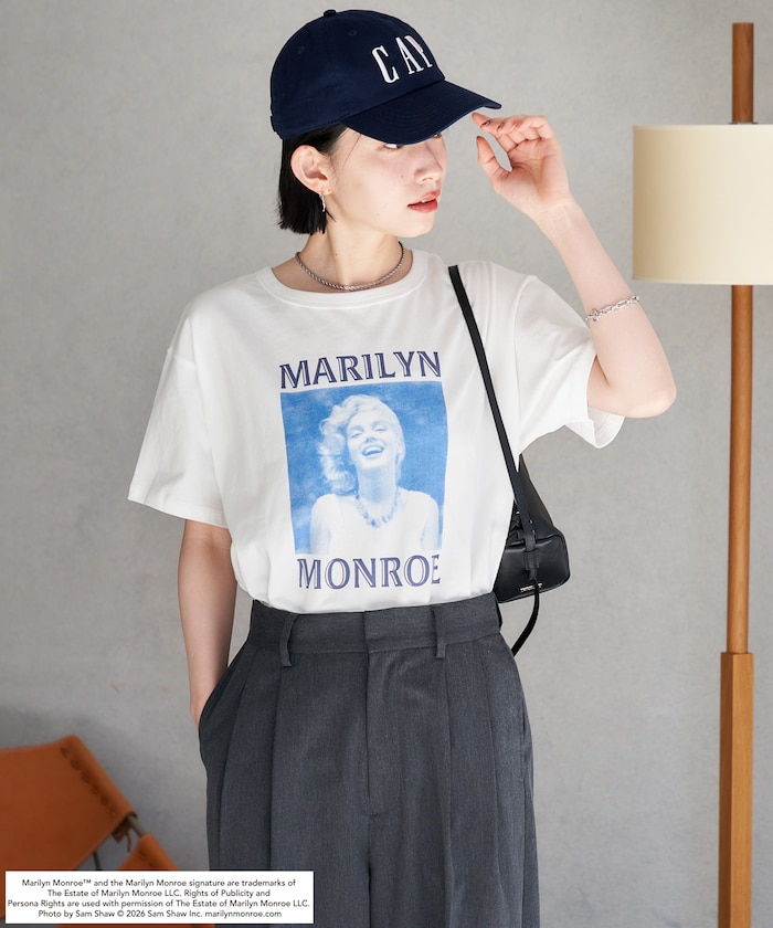 マリリン・モンロー RETRO プリントTシャツ