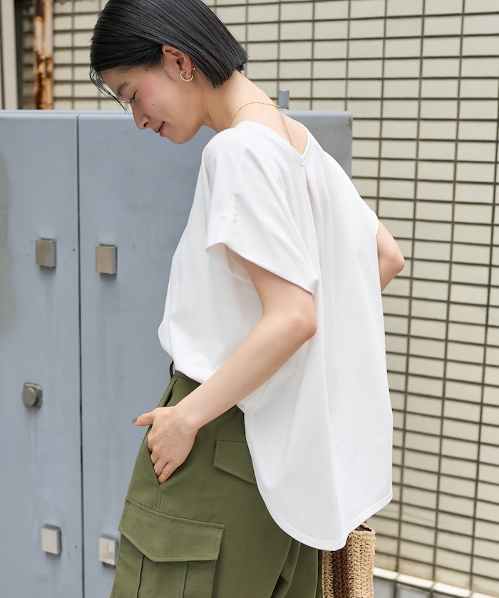 フレンチスリーブTシャツ