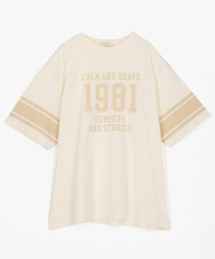 カレッジ ナンバリングTシャツ