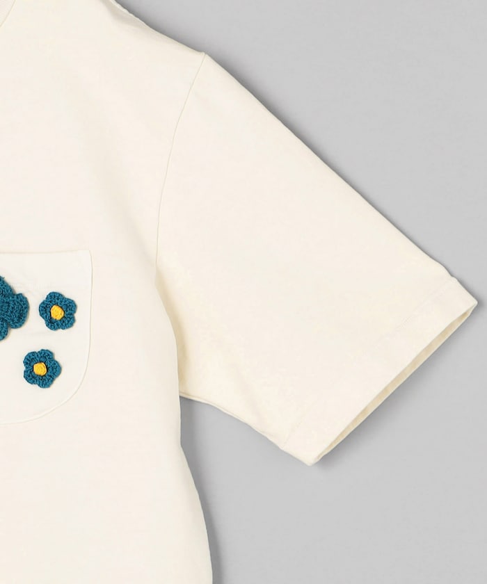 MONITALY/Crochet Flower Tee (3 Flowers)｜Daytona Park(FREAK'S