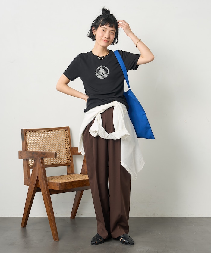 ブラック：BLK×BEIGE