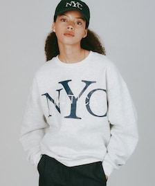 NAUTICA/NYC ロゴクルーネック スウェット｜Daytona Park(FREAK