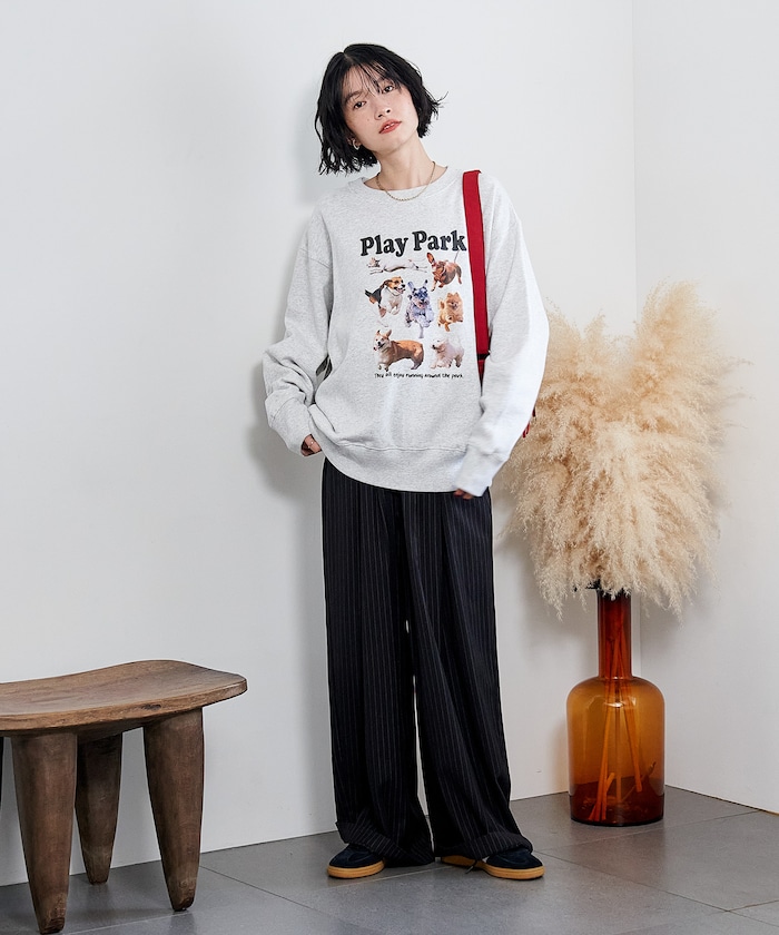 ライトグレー：杢GRY