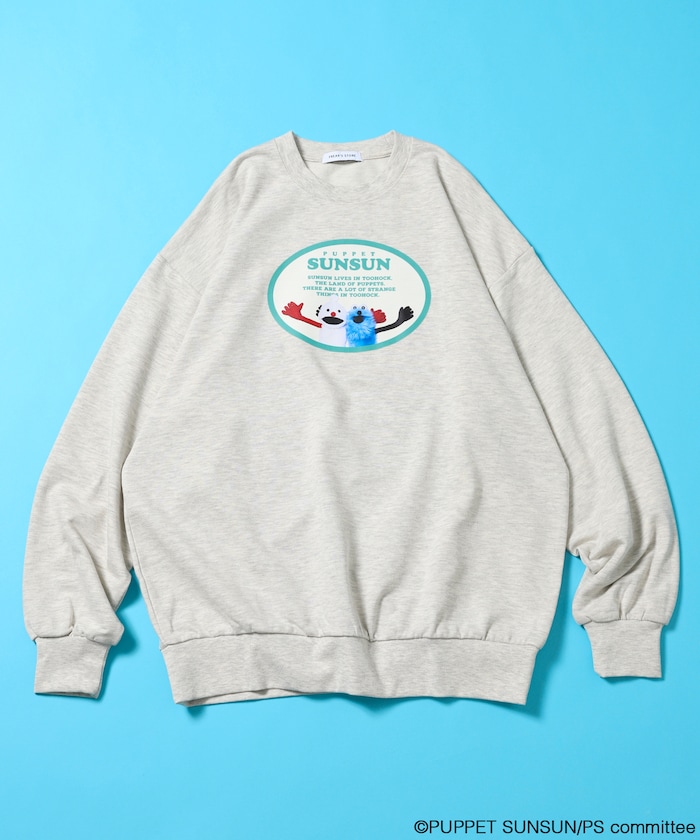 【8月21日 12:00販売開始】【パペットスンスン】 フレンドフォトスウェット 限定展開