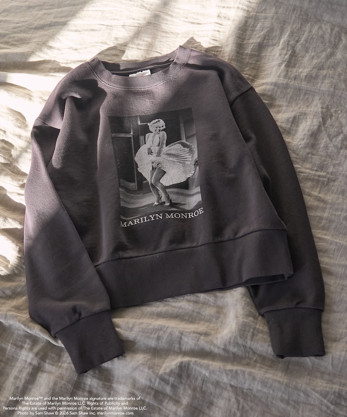 マリリン・モンロー THE ICONIC SHOT SWEAT SHIRT