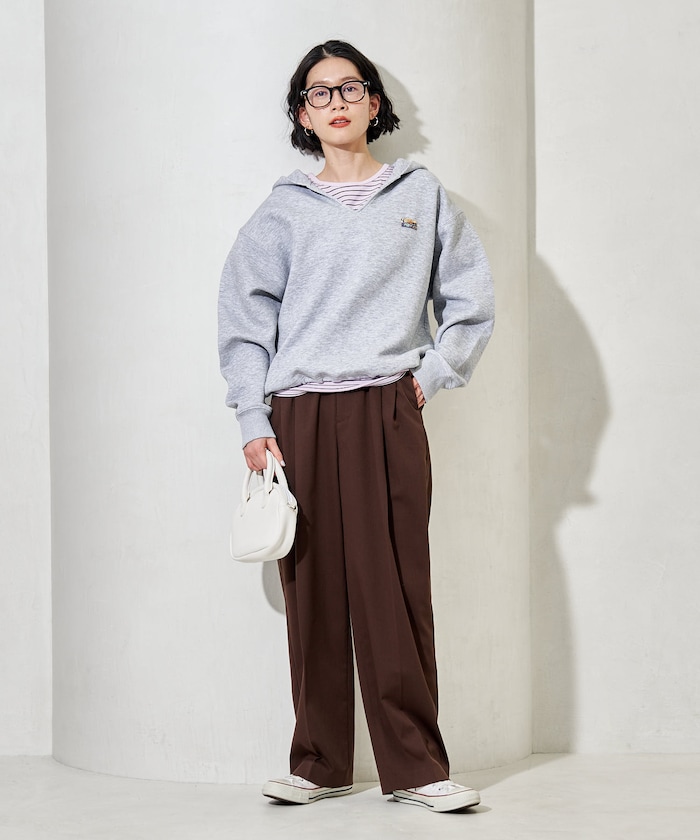 ライトグレー：杢GRAY