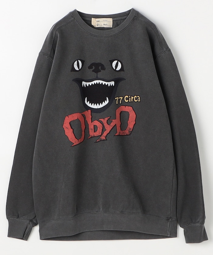 o by o original horror print sweat / oo25aw-02