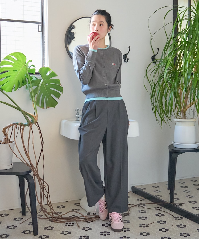 チャコールグレー：CHARCOAL×L.BLUE