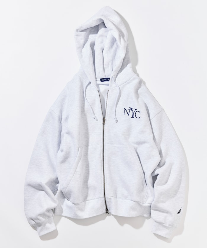 NYC ロゴZIP HOODIE