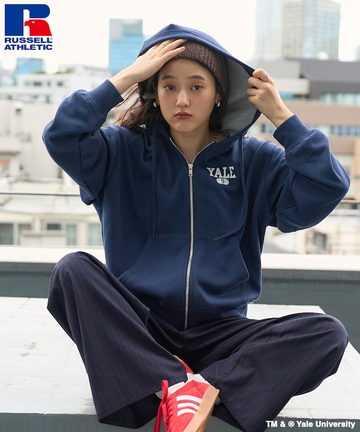 【Russell College】ZIP SWEAT HOODIE