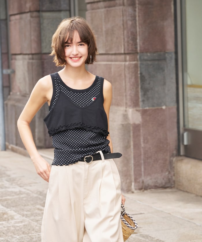 オフホワイト：ﾄﾞｯﾄｵﾌ