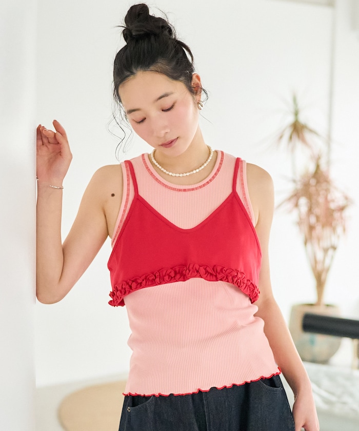 【3月5日12:00～販売開始】別注 天竺ビスチェ