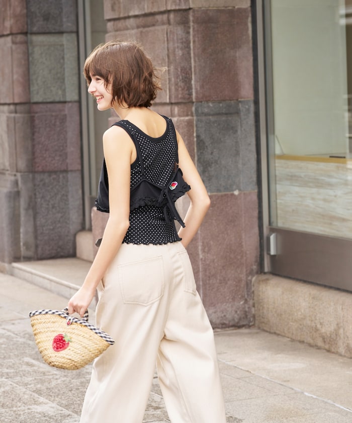 チャコールグレー：ﾄﾞｯﾄﾌﾞﾗｯｸ