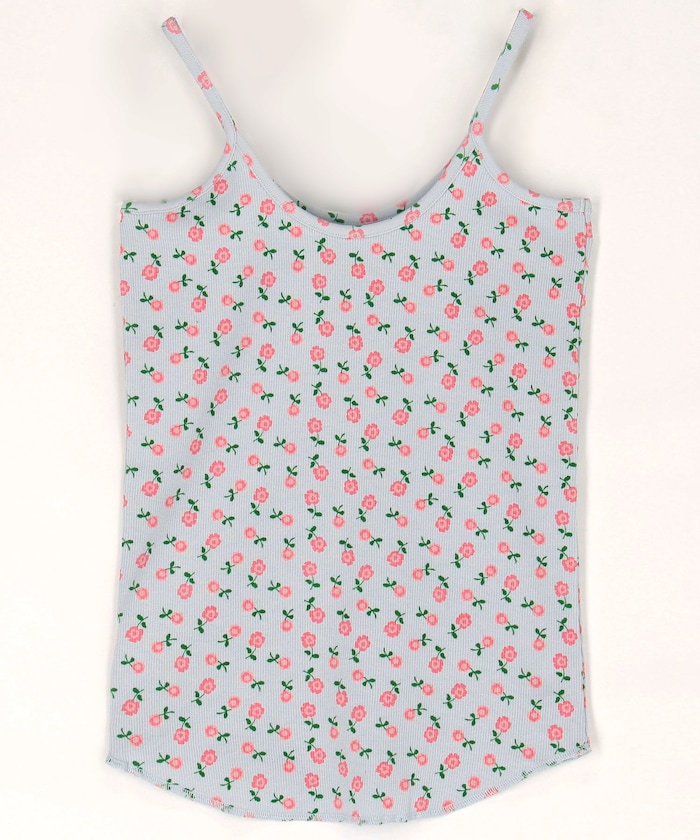 SUPER RIB CAMISOLE（FLOWER）