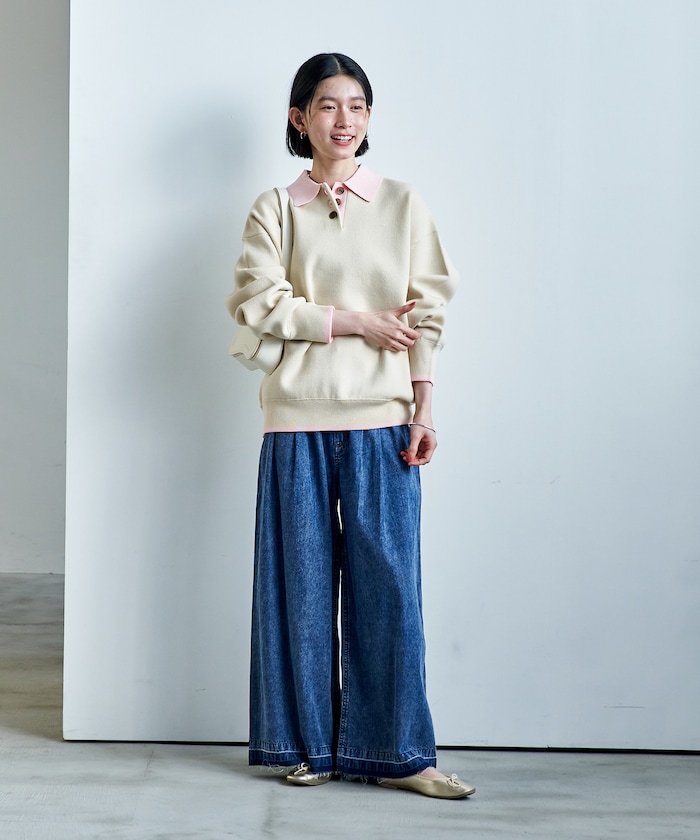 オフホワイト：OFF×PINK