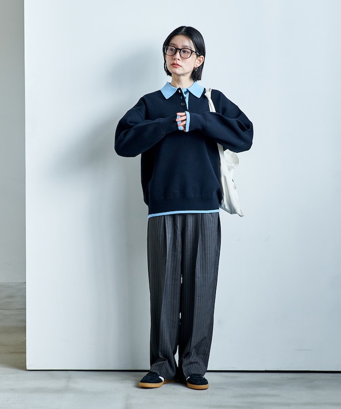 ブラック：BLK×BLUE