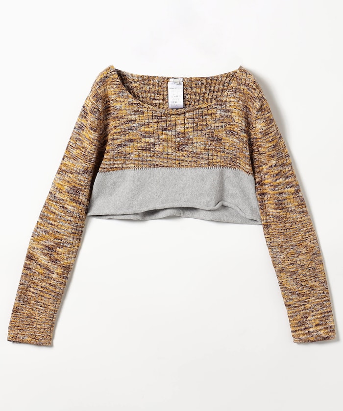 イエロー:BROWN MELANGE