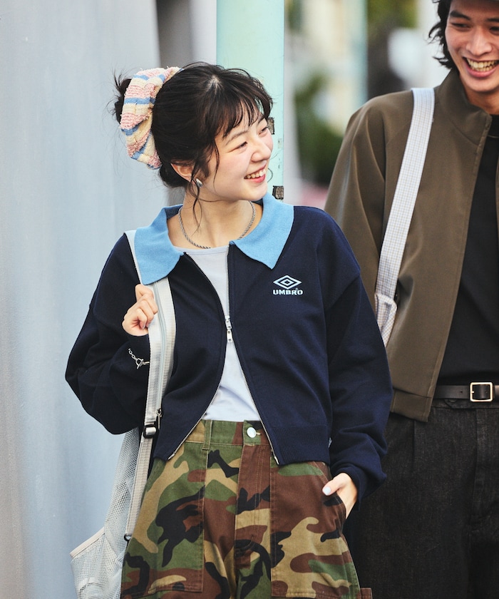 別注 COTTON ZIP KNIT