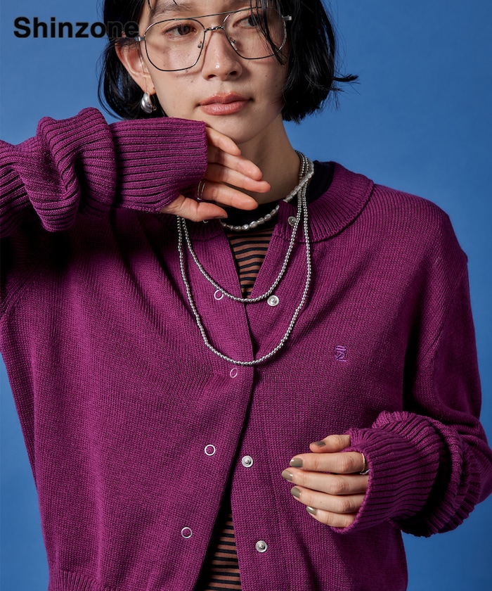 別注 LONG RIB CARDIGAN